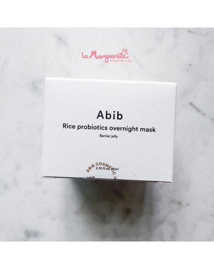 Abib RICE PROBIOTICS OVERNIGHT MASK BARRIER JELLY 80ml