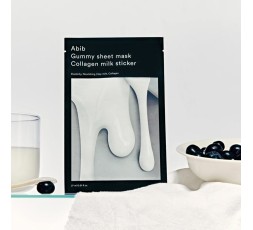 Abib GUMMY SHEET MASK MILK STICKER 1EA