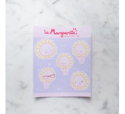 La Marguerite - Lamina stickers