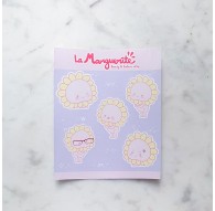 La Marguerite - Lamina stickers