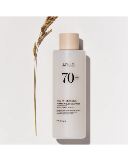 ANUA RICE 70 GLOW MILKY TONER 250ml