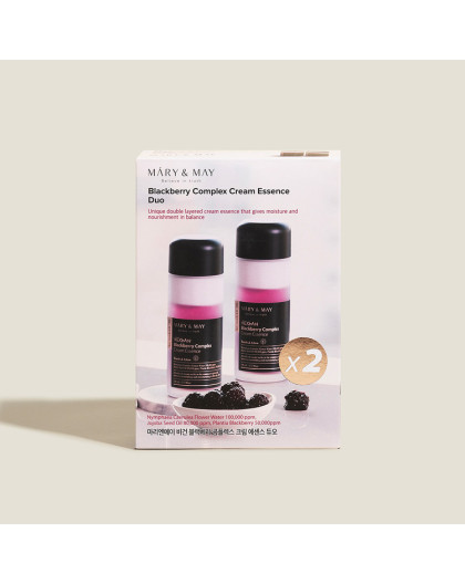 Mary&May Vegan Blackberry Complex Cream Essence Duo (140ml x2)