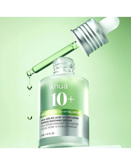 ANUA Azelaic Acid 10 Hyaluron Redness Soothing Serum 30ml