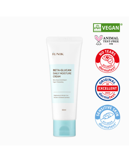 IUNIK [EU] Beta  glucan  daily  moisture  cream 60ml