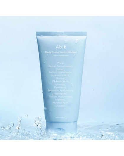 abib Sedum hyaluron foam Deep clean foam cleanser 150ml