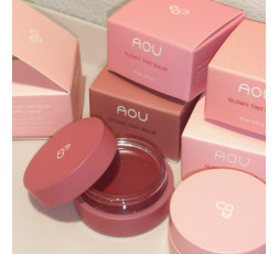 AOU GLOWY TINT BALM 02 Persimmon Balm