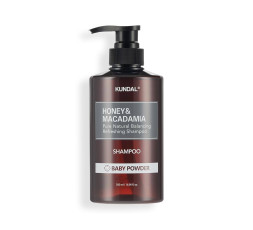 Kundal HONEY & MACADAMIA NATURE SHAMPOO BABY POWDER 500ML