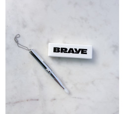 BRAYE POCKET LIP BRUSH SILVER