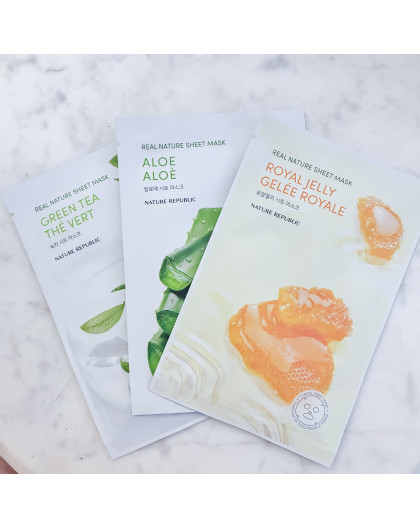 SET mascarillas Nature Republic 