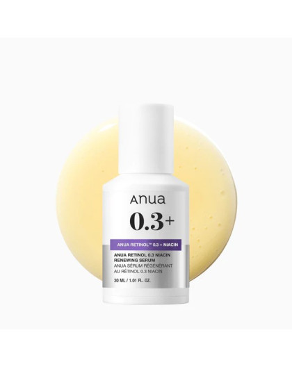 ANUA RETINOL 0.3 + NIACIN RENEWING SERUM 30ml