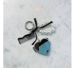 Laka Haircomb Mirror Keyring