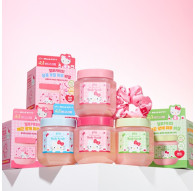 Plu (Hello Kitty OY) Perfumed Body Scrub Melrose 510g +Kitty GWP