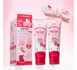(Hello Kitty OY) Body Scrub White Musk 200g+200g+Kitty GWP
