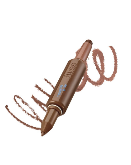 LONG-LASTING DUAL COLORING STICK LIP LINER 04 SPILL TEA (1.2g)