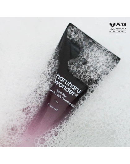 Haruharu Wonder Black Rice Moisture 5.5 Soft Cleansing Gel 100ml