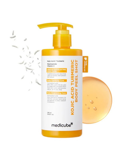 Medicube KOJIC ACID TURMERIC BODY PEEL SHOT 280ml