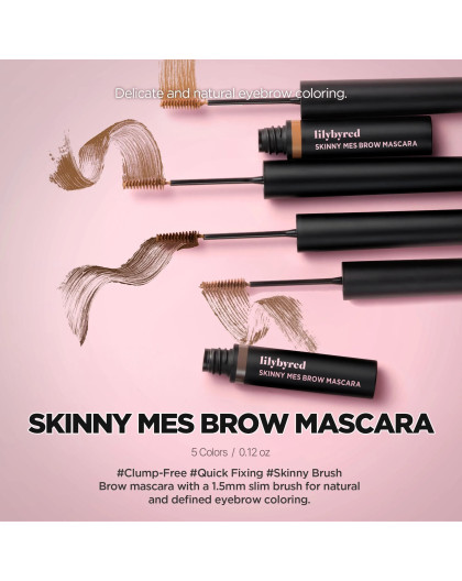 Lilybyred Skinny Mes Brow Mascara 02 Medium Brown