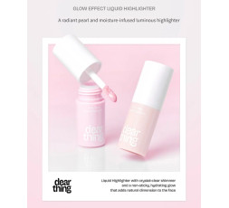 Dear Thing Glow Effect Liquid Highlighter 02 Pink Beam 4g