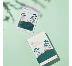 Roundlab PINE CALMING CICA MASK SHEET_27ml Caja de 10 piezas.