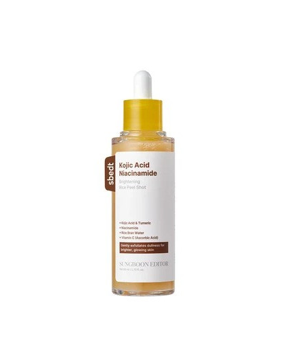 Sungboon Editor Kojic Acid Niacinamide Brightening Rice Peel Shot 80ml