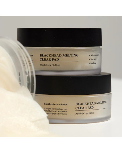 Sungboon Editor Dead Sea Salt LHA Blackhead Melting Out Pad 65g(30pcs)