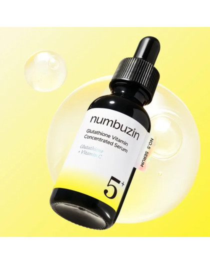 Numbuzin No.5+ Glutathione Vitamin Concentrated Serum 30ml