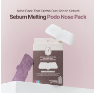 HEVEBLUE (4ea) RED BEAN PORE TIGHTENING PEPTAMIN PODO SEBUM CONTROL NOSE PACK