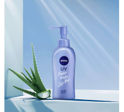 NIVEA  Super Sun Protect Sunscreen Water Gel Face & Body Pump SPF50 PA+++