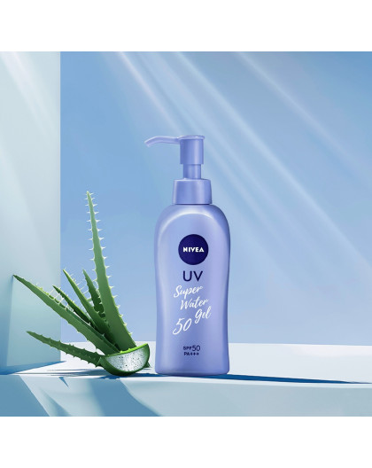 NIVEA  Super Sun Protect Sunscreen Water Gel Face & Body Pump SPF50 PA+++