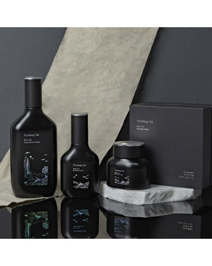 Pyunkang Yul Black Tea Line Gift Set (Toner,Serum,Cream)