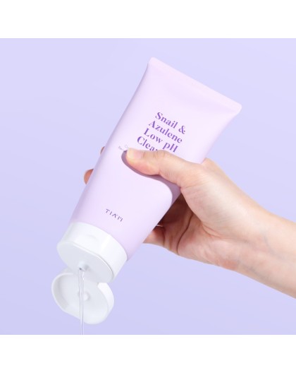 TIA'M Snail & Azulene Low pH Cleanser 200ml