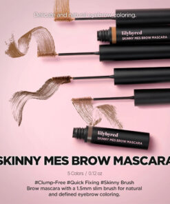 Lilybyred Skinny Mes Brow Mascara 02
 Medium Brown